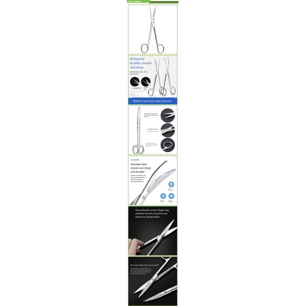 Surgical Operation Instruments Stainless Steel Endoscopic Trimming Arthroscopic Scissors
