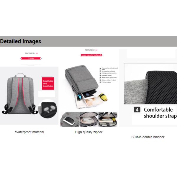 Sac à dos en toile et cuir vintage avec fermeture éclair, léger et décontracté pour hommes et femmes