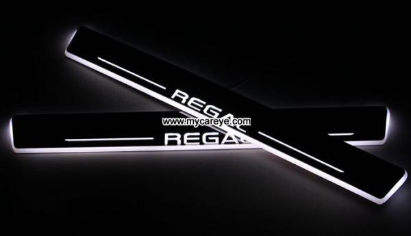 Buick Regal auto door safety lights led moving specail scuff light for car