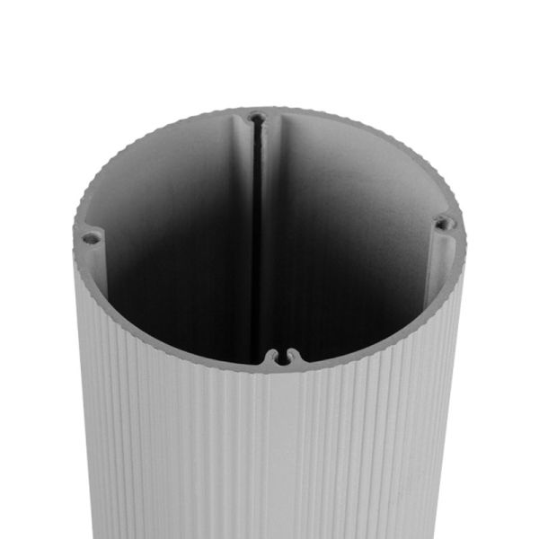 3M 4M 5M Cast Aluminum LED Solar Powered Street Light Poles 3.0mm