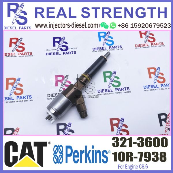 3213600 321-3600 C6.6 Engine Diesel Spare Parts Fuel Injector with CD for Loader 924H 953D