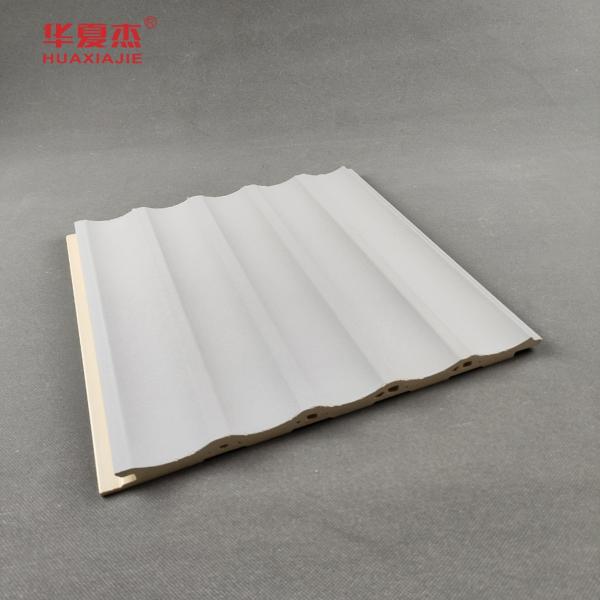 Indoor Decoration Grey Wall Panel Wpc Wood Plastic Composite Durable Material