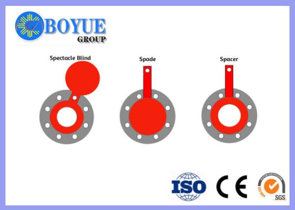 Alloy 20 Forged Spade Flange , JIS B2220 Flange DN10 - DN1500 PN6 - PN100