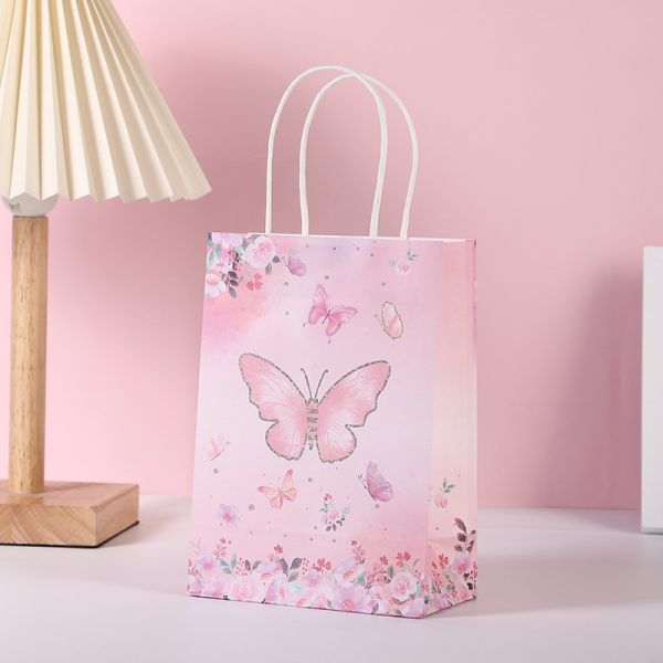 Bolsas de papel personalizadas com impressão em gravura e logotipo personalizado
