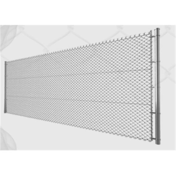 Length 3meters hot dipped galvanized Chain Link Fencing for airport use