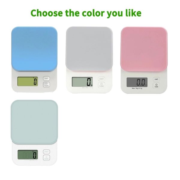 ABS Plastic Food Scale  Digital Kitchen Food Weighing Scale Kitchen Scale Digital