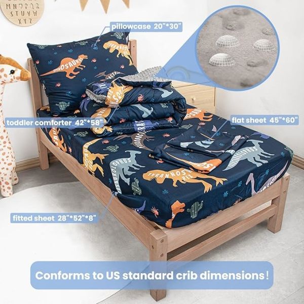 Breathable Soft Childrens Cotton Bedding Sets Home Textile Products