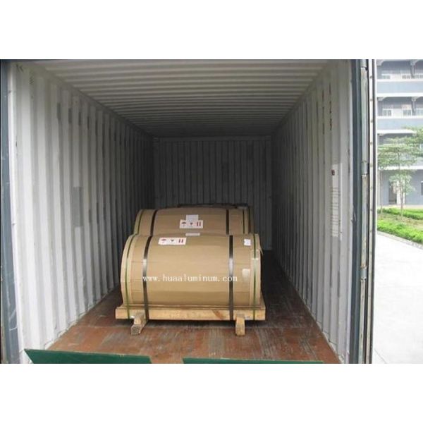 Fireproof Pre Painted Aluminium Coil , 1000mm Length Aluminium Sheet Roll