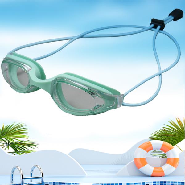 Pro anteojos de natación con anti-niebla, protección UV y vista amplia anteojos de natación impermeables silicona anteojos de natación anti niebla anteojos de natación