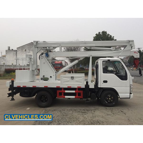 ISUZU 100P ELF High Lift Bucket Truck 10m 12m Arm Lift Aerial Bucket