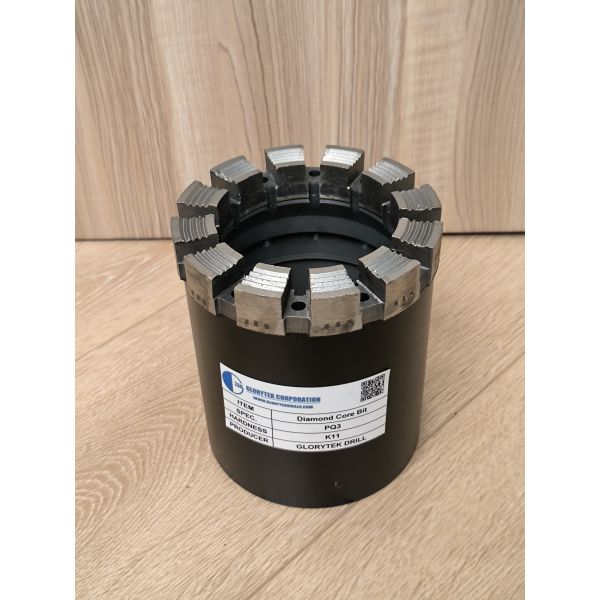 PQ3 HQ3 NQ3 Diamond Core Bits - Advanced Wireline Coring for Exploration