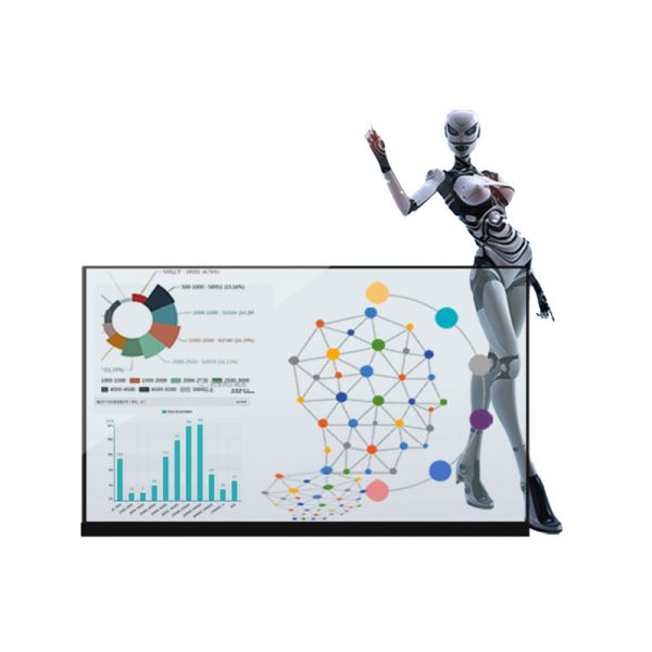 UHD Transparent OLED Display Small See-Through OLED Multi-Touch Screen