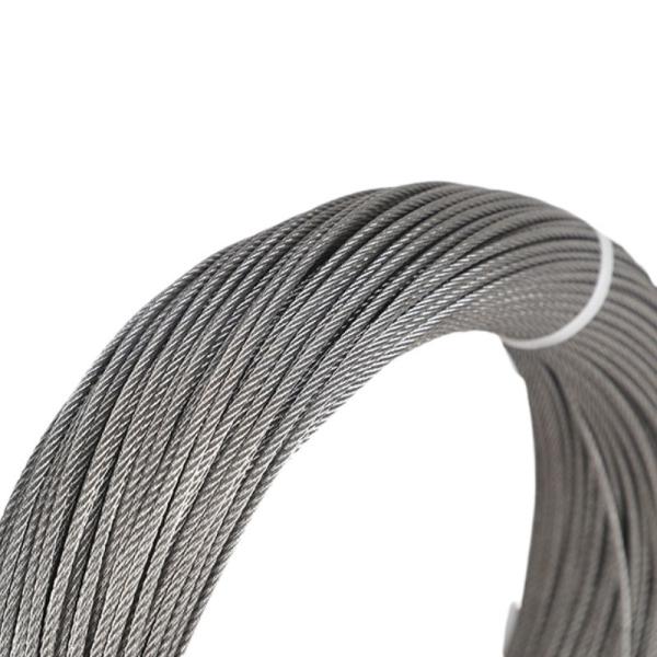 Compliant With API Drilling Galvanized 6X19 + FC Line Contact Sand Line Steel Wire Rope