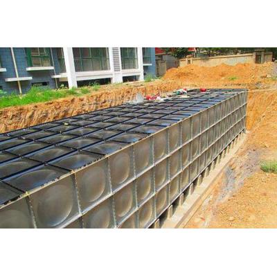 Pressed Underground Sump Tank , Big Square Water Tanks For Drinking / Fire Fighting Security