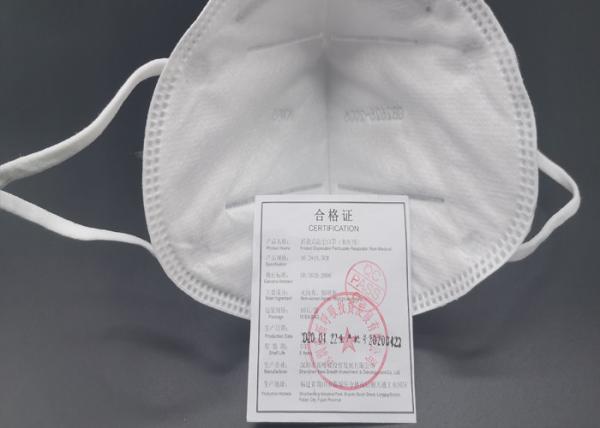 Reusable Disposable N95 Mask FFP2 Respirator Fashion Anti Smog White