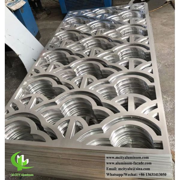10mm Perforated Laser Cut Aluminum Screen with Industrial-Grade Aluminum and Custom Design Options
