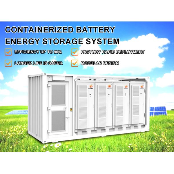 Container BESS Solar Battery Energy Storage Lithium System 1MWH LifePO4 Battery Energy Storage System Container