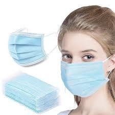 Wholesale Large stock face mask 3ply Disposable medical mask non-woven anti-dust Face mask