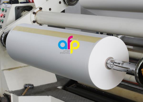 Double Sides Corona Premimum BOPP Matte Lamination Film For Book Covers
