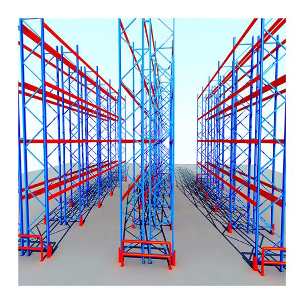 Blue Pallet Storage Rack Industrial Heavy Duty Steel Storage Shelves