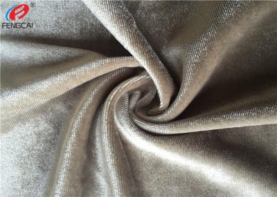Tela macia super de veludo do Spandex da tela de Velboa do luxuoso de estofamento