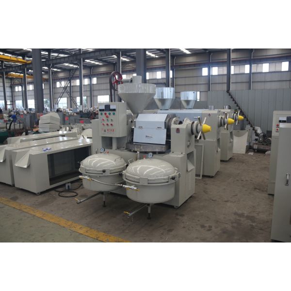 Sunflower Oil Filter Press Machine For Edible Oil Processing Electrical Control Cabinet