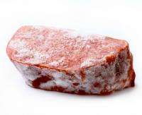 Saco permeável congelado do psiquiatra da carne