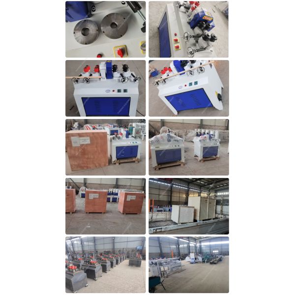 Automatic Feeding Round Rod Milling Machine Solid Wood Sanding and Milling Equipment