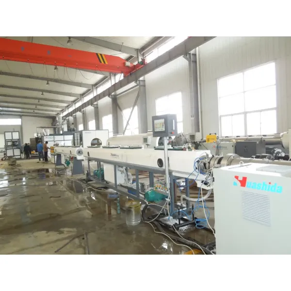Large-Diameter Hollow-Wall Corrugated Spiral Wound Pipe Production Line with Unique I-shaped Wall Structure and Automatic Single-Screw Extrusion