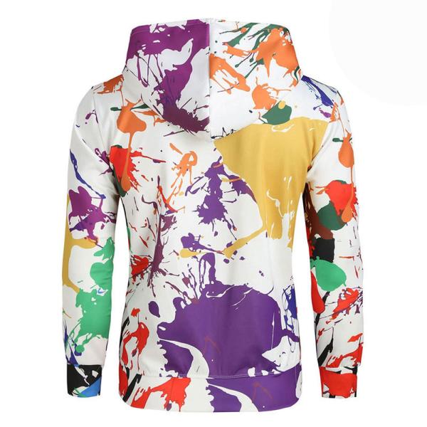 65 Cotton 35 Polyester Casual Pullover Sweater Hoodies Custom Made