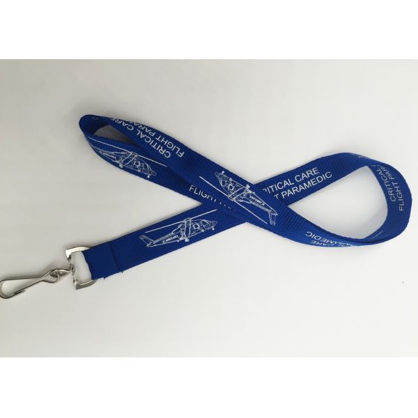 2.0 CM Silk-screen printed Polyester lanyards with any color and any Custom Logo printing