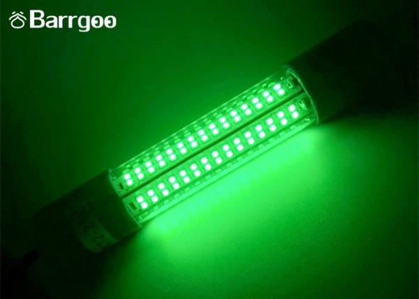 IP68 30W Green LED Squid Light , 12 Volt LED Underwater Fishing Lights Boat Lamp Bait Lure