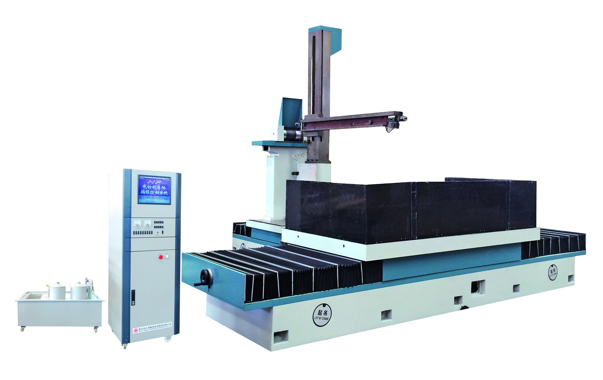 High Speed EDM Wire Cutting Machine with ±0.003mm Repeatability and 1600x2000mm