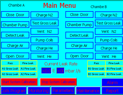 Испытательное оборудование утечки гелия камеры вакуума для автомобильных конденсатора и испарителя 100с/Чамбер 2г/ы