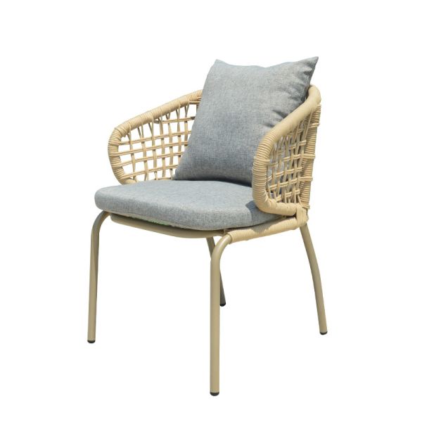 NO Folded Design Garden Outdoor Furniture Table and Chair Dining Set with Customized Color