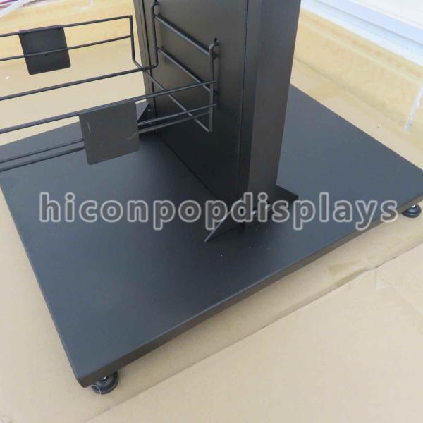 Retail Caps Point Of Purchase Merchandising Display Flooring With Shelving