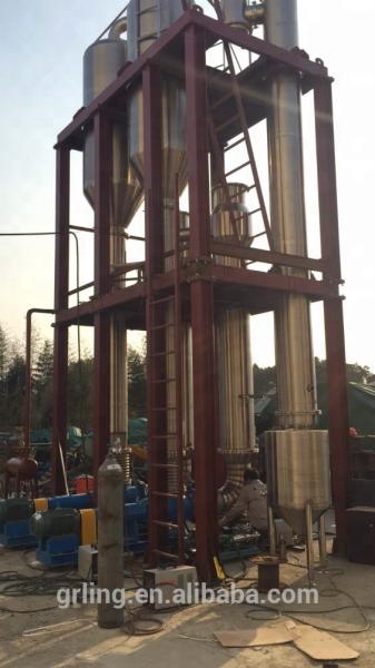 Sugar Cane Vacuum Evaporator System Liquid Concentration Single Effect Vacuum Concentrator Evaporator