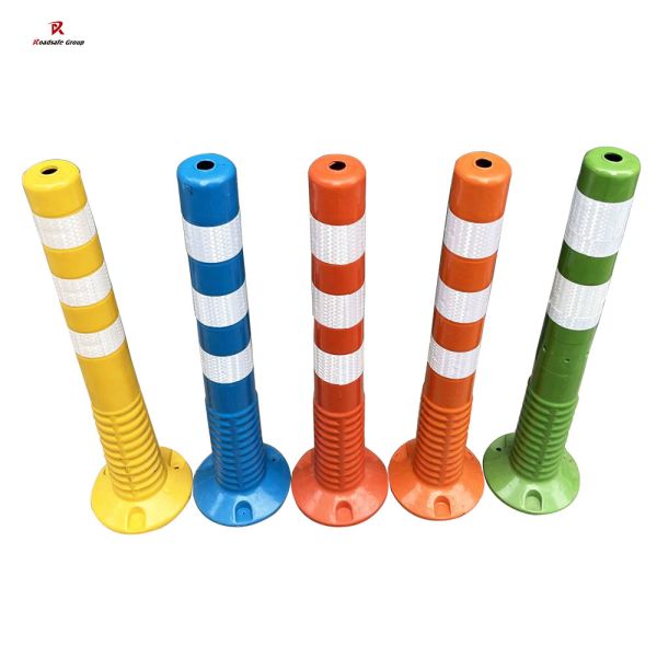 Flexible and Easy Installation Spring Post for Roadside Safety and Durability