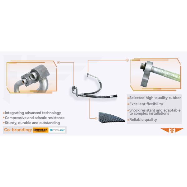 59116993 Conduite d'aspiration Fiat Linea 1.4L 1.6L Refoulement Climatisation