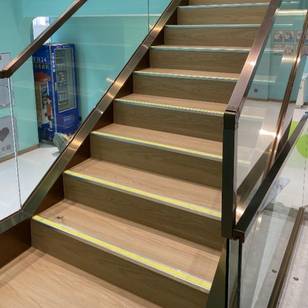 Surface Mounted U Slot Aluminium Profile For Glass Railing 12mm Track Floor Groove