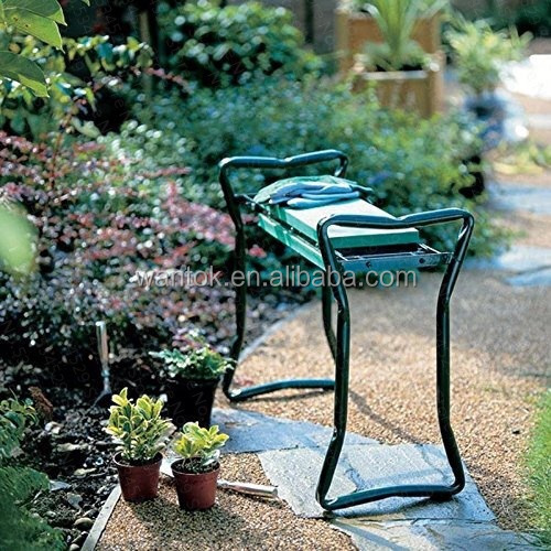 Eva Cushioned Kneeler and Garden Stool 60*28*49 cm for Comfortable Gardening