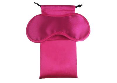 Customized Color / Logo Sleep Blindfold Eye Masks For Airplane / Car / Bus