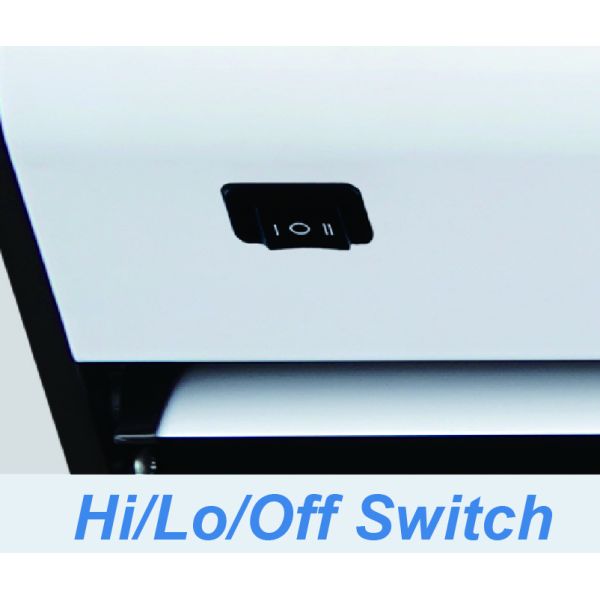 Strong Wind Metal 1720m3/H Wall Mounted Air Curtain For Library Door