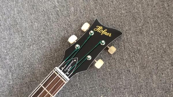 Hofner custom guitar 4 string electric bass guitar hofner bb2 with Germany pickups Color