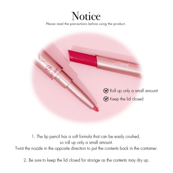 Double Ended Exquisite Long Lasting Waterproof Lipstick Pencil Kit FDA Certified