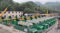 Sistema de generación eléctrica de generadores de gas natural duraderos para lugares remotos