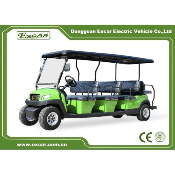 Дешевый 8+3 сидячий малоскоростной транспорт 2 колеса привода толчок электрическая тележка для гольфа
