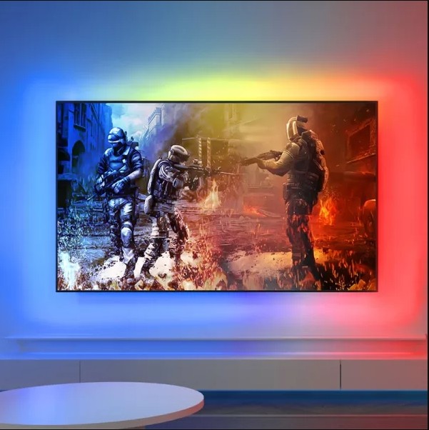 RGB светодиодные световые полосы с приложением для синхронизации музыки IP65 водонепроницаемая система подсветки телевизора