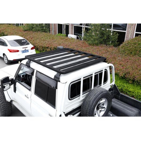 Powder Coated 4X4 Vehicle Roof Racks for Toyota Land Cruiser LC79 Net Weight 23.5kg