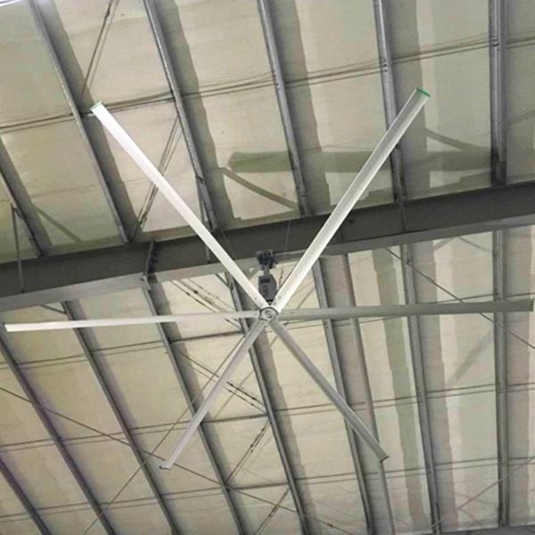 5.5m Large Diameter Ceiling Fans , Fresh Air Electric Big Commercial Ceiling Fans